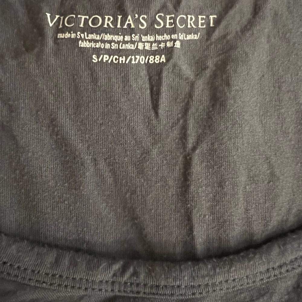 Victoria’s Secret Gray twist front crop Women's Top size S - Picture 3 of 3